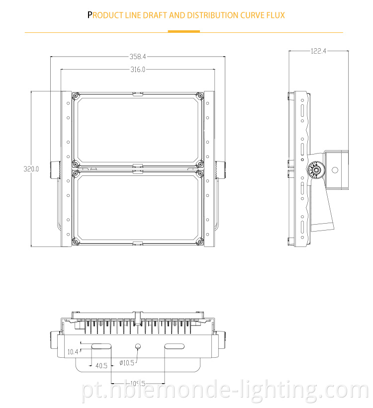 High-power LED tunnel module lighting solution